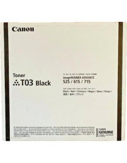 Тонер-картридж Canon T03 Black, iRA 525/615/715 (2725C001AA)