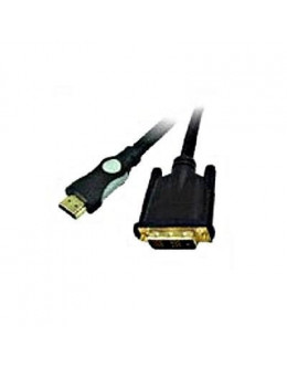 Кабель мультимедійний HDMI to DVI 18+1pin M, 2.0m Viewcon (VD 066-2м.)