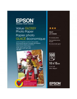 Папір EPSON 10х15 Value Glossy Photo (C13S400039)