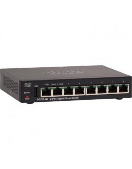 Комутатор мережевий Cisco SG250-08HP-K9-EU