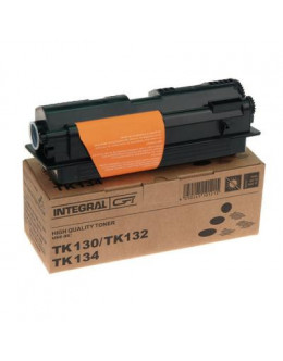 Тонер-картридж Integral Kyocera TK-130 without chip, Black 270г (12100034)
