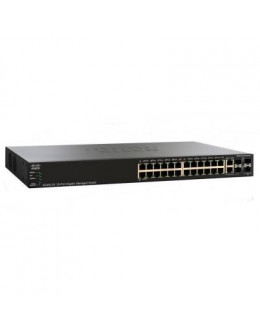 Комутатор мережевий Cisco SG350-28SFP-K9-EU