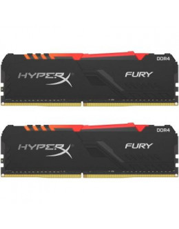 Модуль пам'яті для комп'ютера DDR4 16GB (2x8GB) 3000 MHz HyperX Fury Kingston (HX430C15FB3AK2/16)