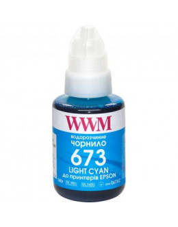 Чорнило WWM Epson L800 140г Light Cyan (E673LC)