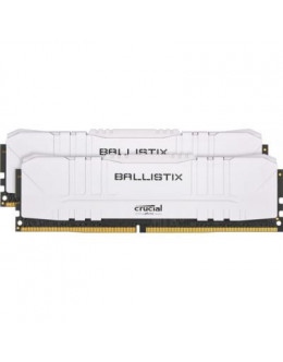Модуль пам'яті для комп'ютера DDR4 16GB (2x8GB) 3000 MHz Ballistix White MICRON (BL2K8G30C15U4W)