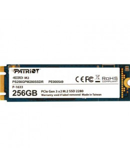 Накопичувач SSD M.2 2280 256GB Patriot (PS256GPM280SSDR)