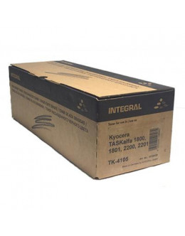 Тонер Integral Kyocera TK-4105 Black + Waste Box + Chip (12100129)