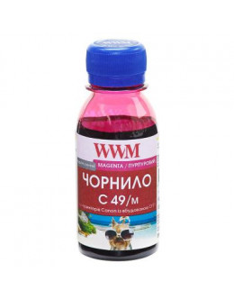 Чорнило WWM Canon GI-490 100г Magenta (C49/M-2)