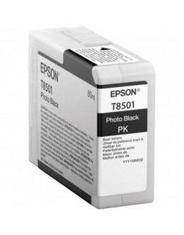 Картридж EPSON P800 UltraChrome HD 80ml Ph.Black (C13T850100)