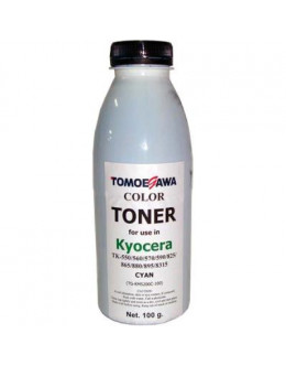 Тонер KYOCERA TK-550/825/865/880/895/8315 100г Cyan Tomoegawa (TG-KM5200C-100)