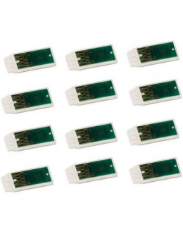 Чіп для картриджа WWM НПК EPSON R270/R295/RX615 Yellow (CR.T0824)